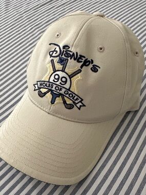 Disney’s 99 holes of golf cream hat